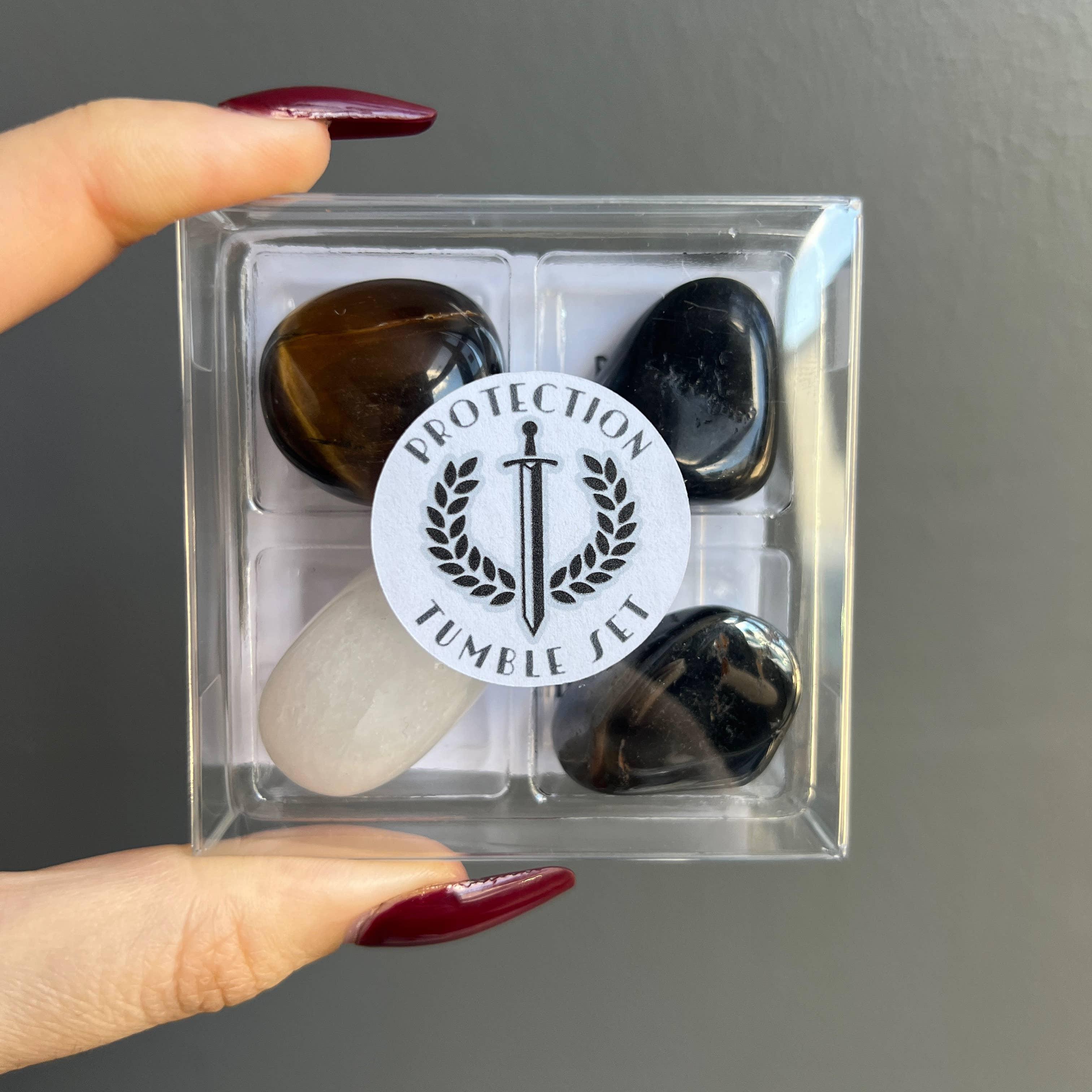 Protection Crystal Tumble Set - Classic Variable