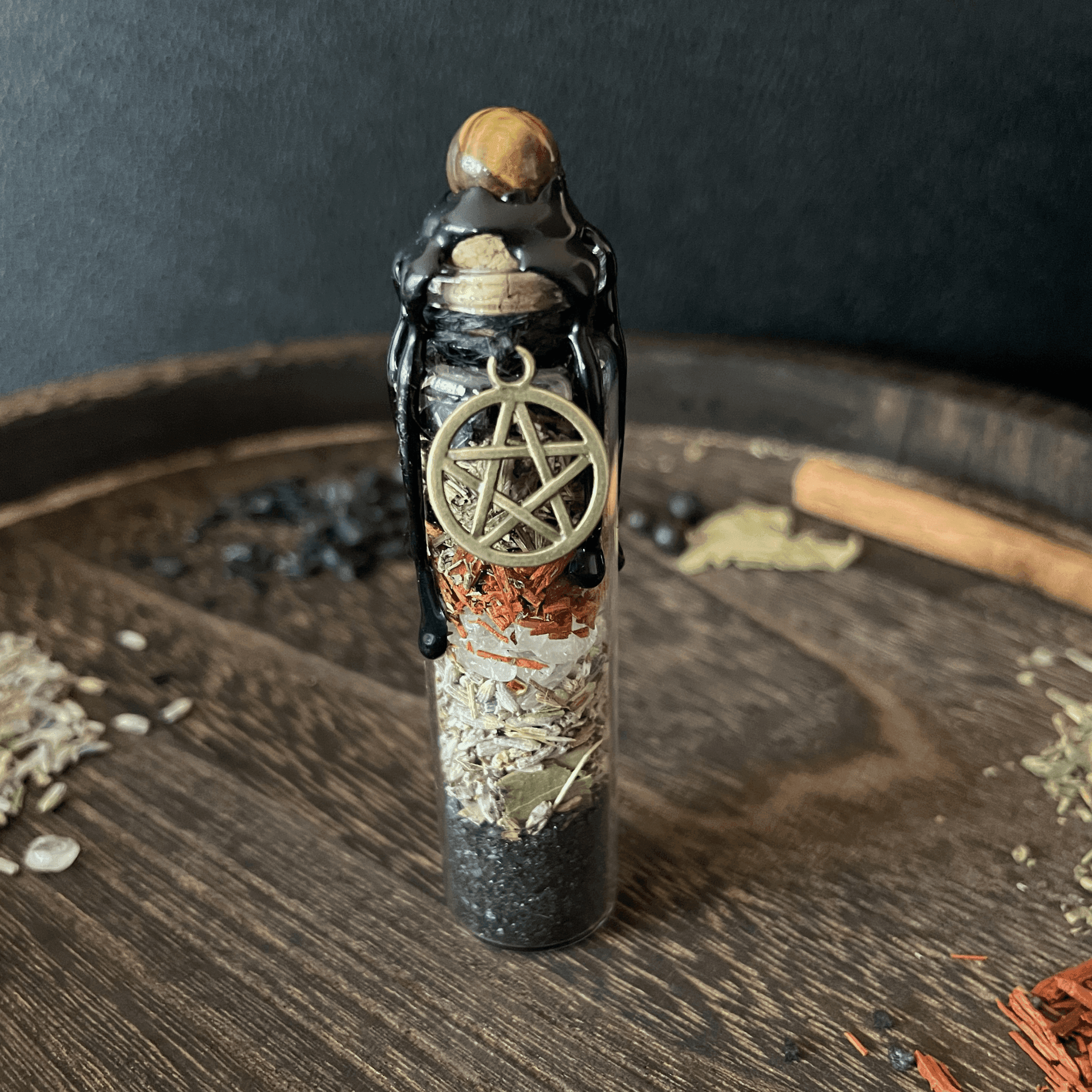 Protection Spell Jar, Intention Jar, Witch's Spell Bottle - Classic Variable