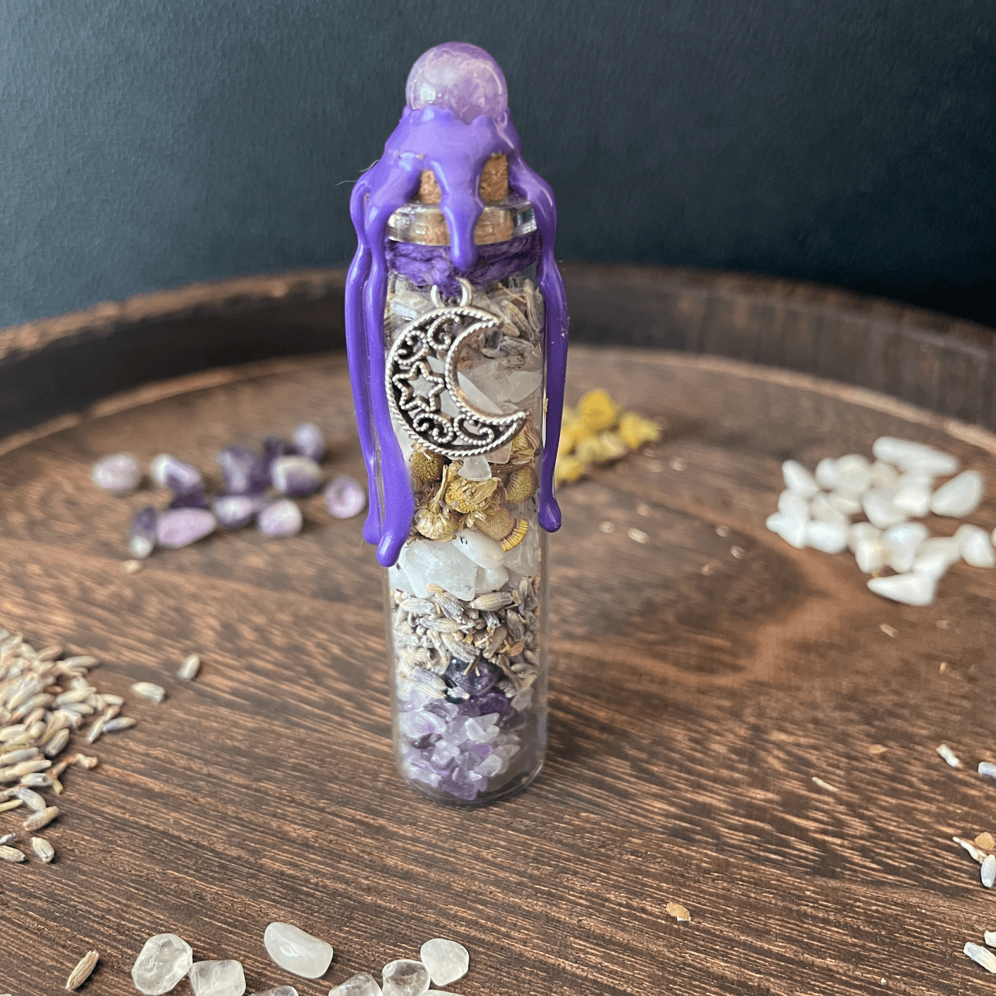 Serenity Moon Spell Jar, Intention Jar, Witch's Spell Bottle - Classic Variable
