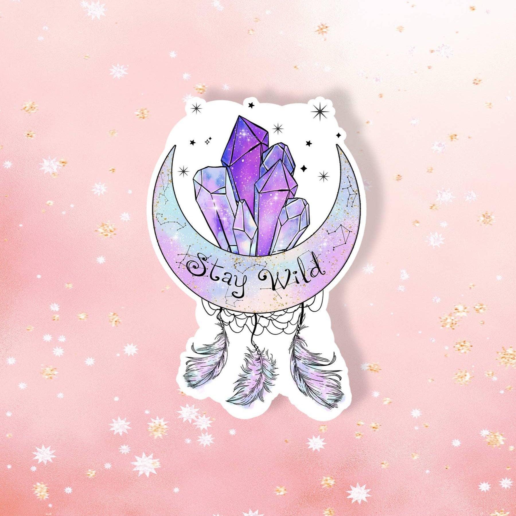 Stay Wild Vinyl Sticker - Classic Variable